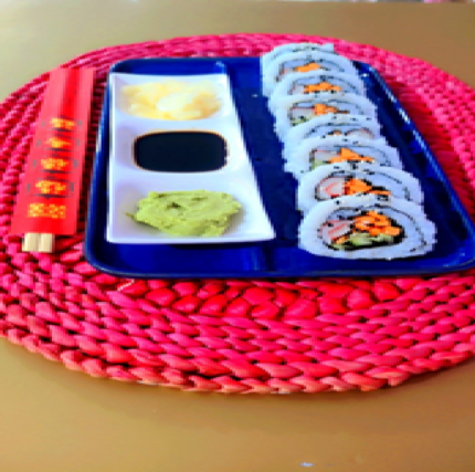 Sushi Surimi Yengeç Roll (8 Adet)