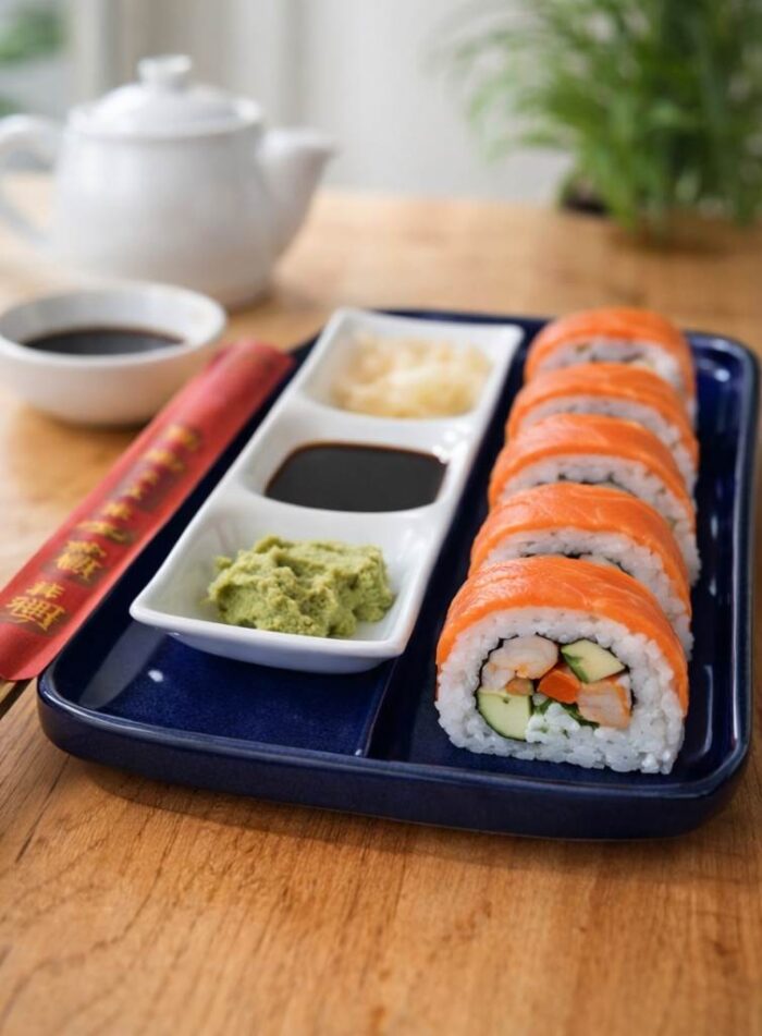 Sushi Somon Füme Roll (8 Adet)