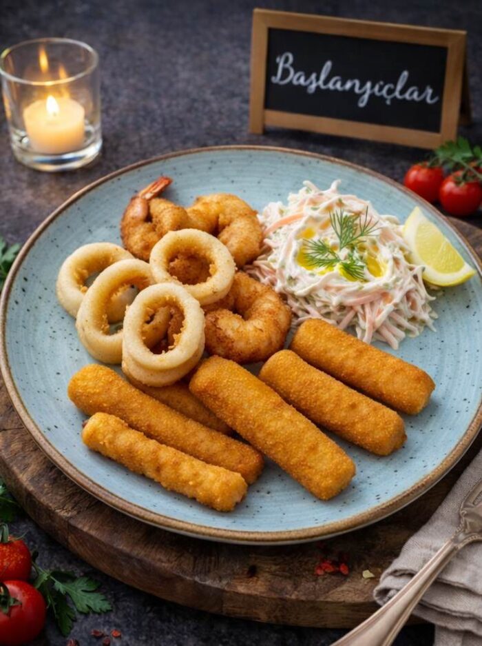 Atıştırma Tabağı – Deniz Mahsüllü