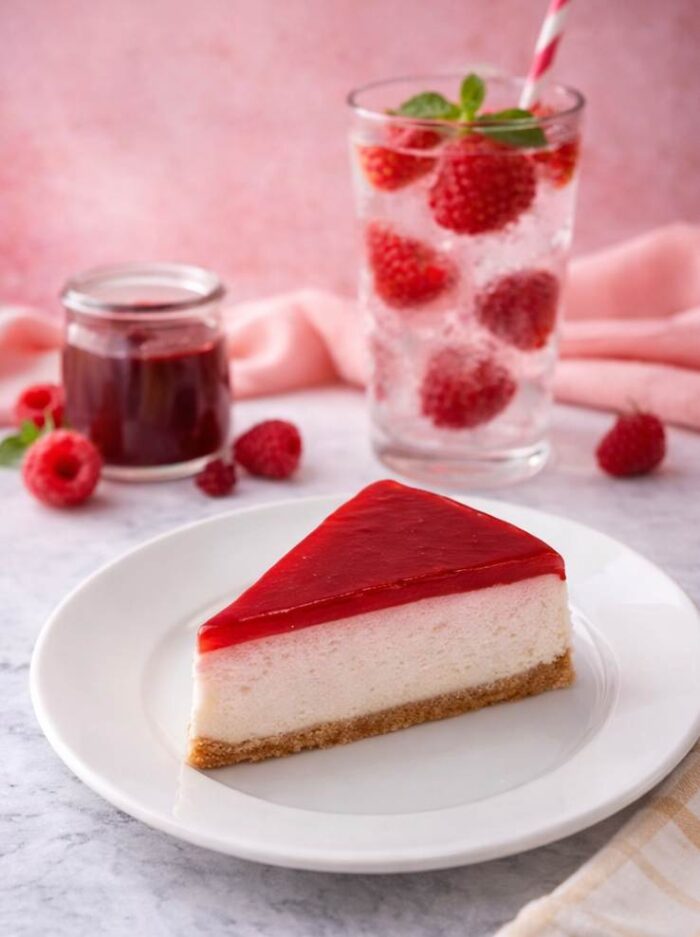 Frambuazlı Cheesecake (1 Dilim)