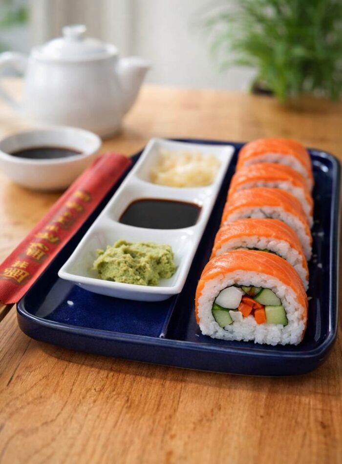 Somon & Yengeç Mix Roll (8 Adet)