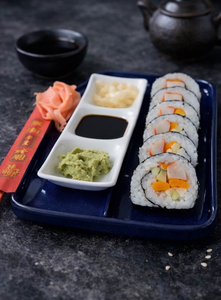 Sushi Surimi Yengeç Maki (8 Adet)
