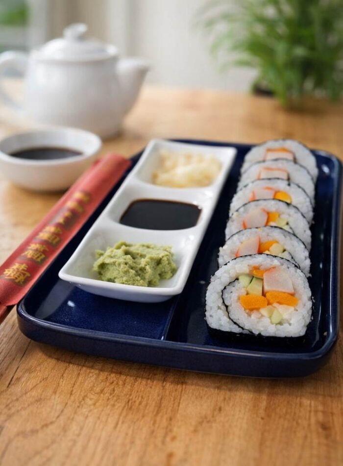 Sushi Surimi Yengeç Roll (8 Adet)